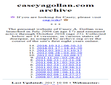Tablet Screenshot of caseyagollan.com